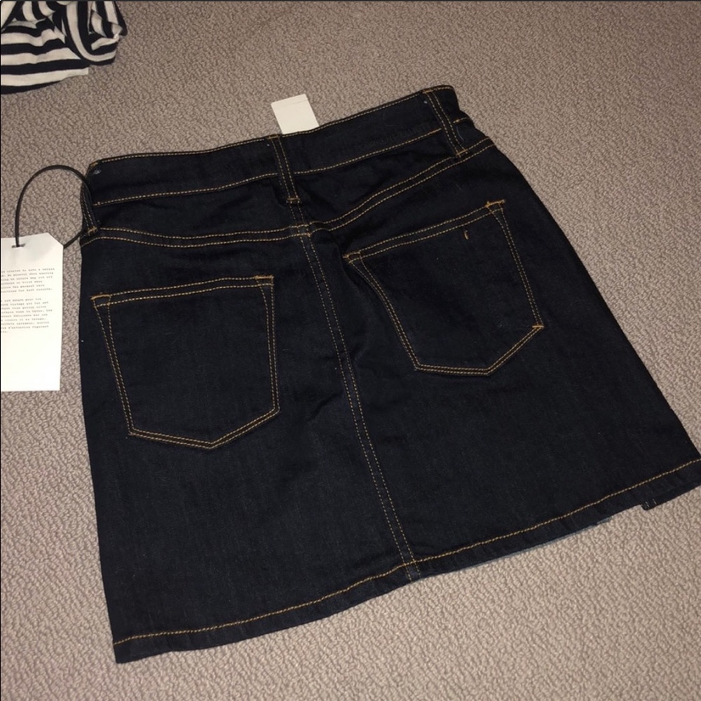 Current/Elliott Mashed Mini Denim Skirt SZ:24 - Picture 8 of 8
